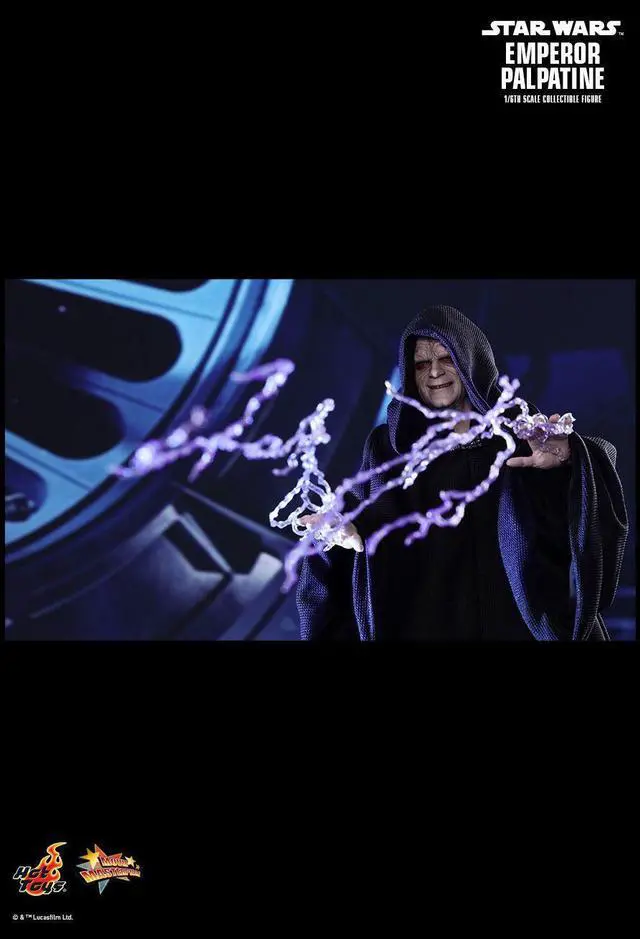 Alt view image 4 of 5 - Figure Hot Toys MMS467 - Star Wars 6 : Return Of The Jedi - Emperor Palpatine Standard Version