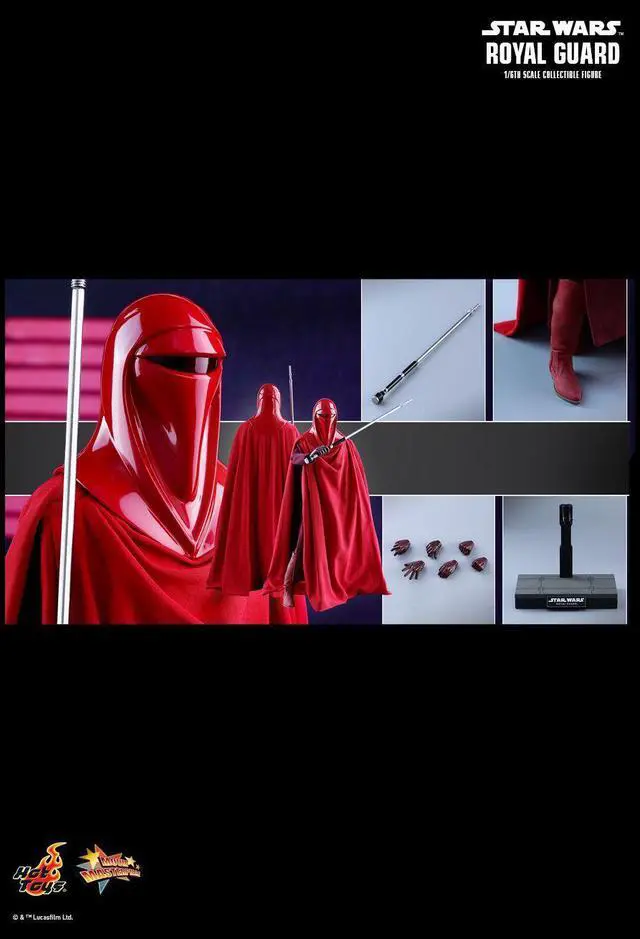 Alt view image 2 of 5 - Figure Hot Toys MMS469 - Star Wars 4 : Return Of The Jedi - Royal Guard