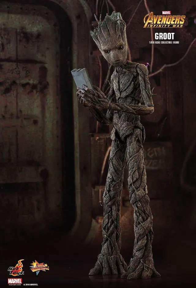 Alt view image 4 of 5 - Figure Hot Toys MMS475 - Marvel Comics - Avengers 3 : Infinity War - Groot