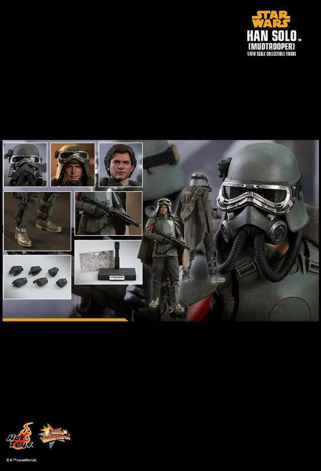 Alt view image 2 of 5 - hot toys star wars han solo mudtrooper 1/6 sixth scale mms493 - movie masterpiece series solo: a star wars story collectible action figure