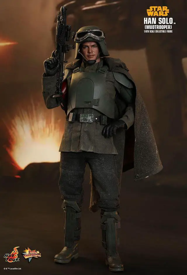 Alt view image 3 of 5 - hot toys star wars han solo mudtrooper 1/6 sixth scale mms493 - movie masterpiece series solo: a star wars story collectible action figure