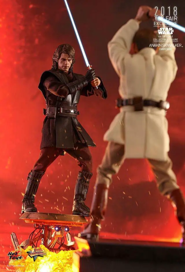 Alt view image 4 of 5 - Figure Hot Toys MMS486 - Star Wars 3 : Revenge Of The Sith - Anakin Skywalker Dark Side Version
