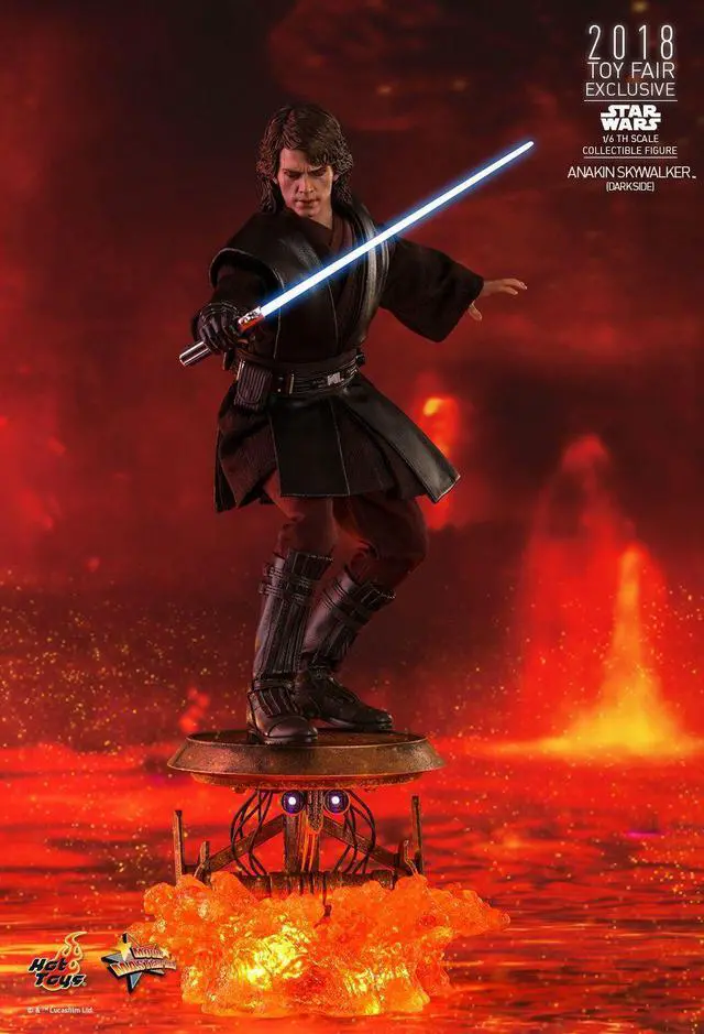 Alt view image 3 of 5 - Figure Hot Toys MMS486 - Star Wars 3 : Revenge Of The Sith - Anakin Skywalker Dark Side Version
