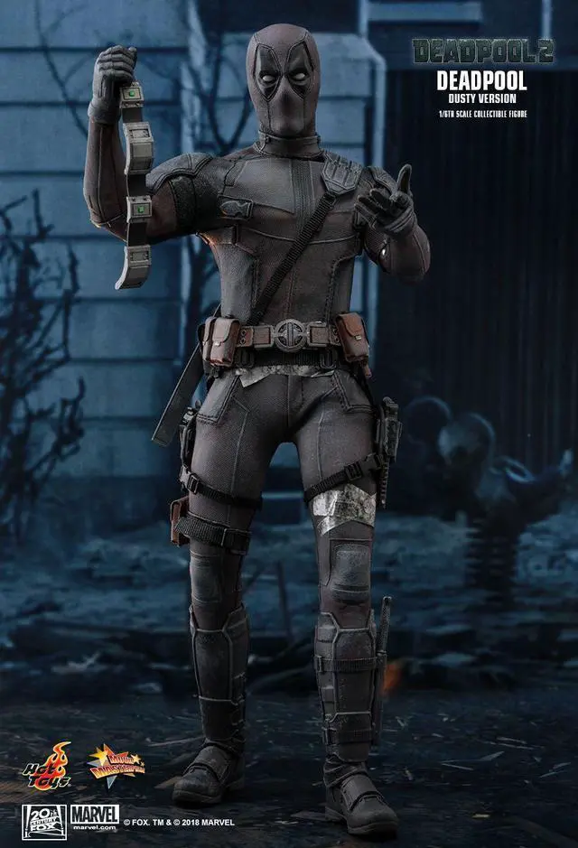 Alt view image 3 of 5 - Figure Hot Toys MMS505 - Marvel Comics - Deadpool 2 - Deadpool Dusty Version