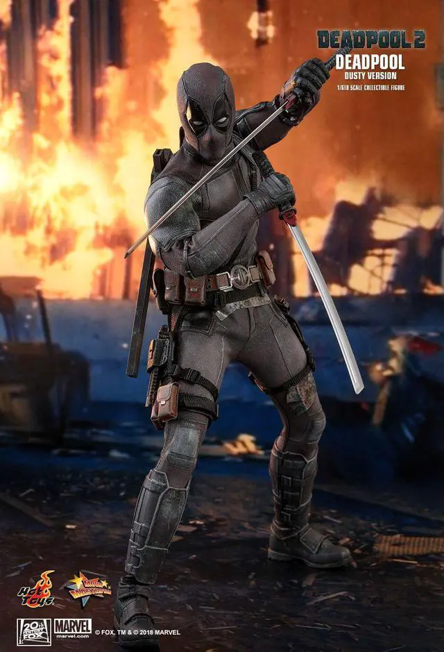 Alt view image 4 of 5 - Figure Hot Toys MMS505 - Marvel Comics - Deadpool 2 - Deadpool Dusty Version