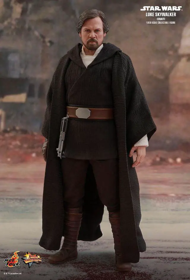 Alt view image 4 of 5 - Figure Hot Toys MMS507 - Star Wars : The Last Jedi - Luke Skywalker Crait Version