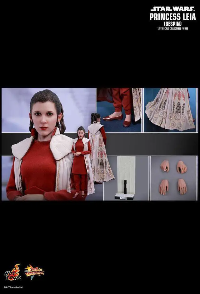Alt view image 2 of 5 - Figure Hot Toys MMS508 - Star Wars : The Empire Strikes Back - Princess Leia Bespin Version