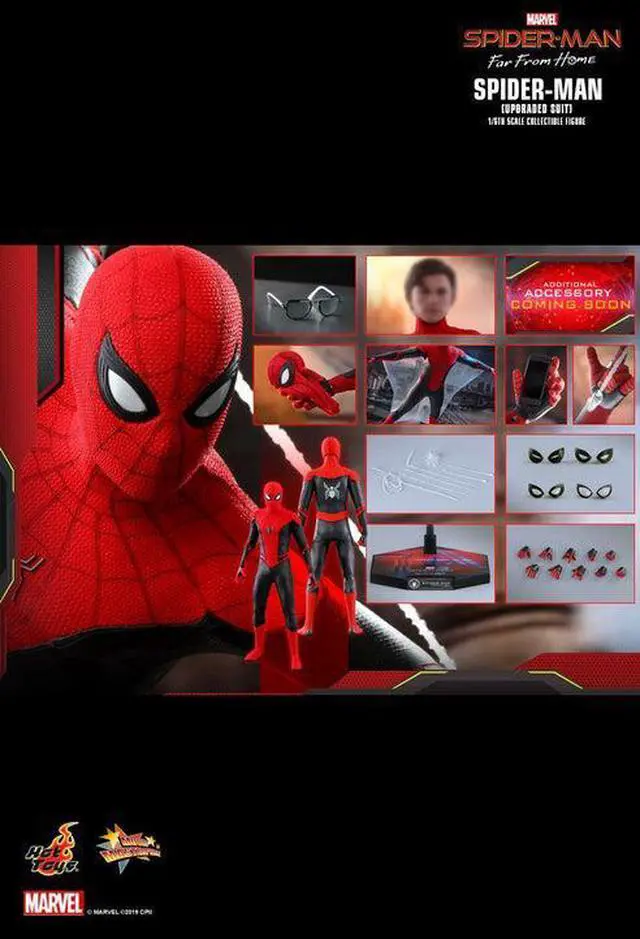 Alt view image 2 of 5 - Figure Hot Toys MMS542 - Marvel Comics - Spider-Man : Far From Home - Spider-Man Upgraded Suit