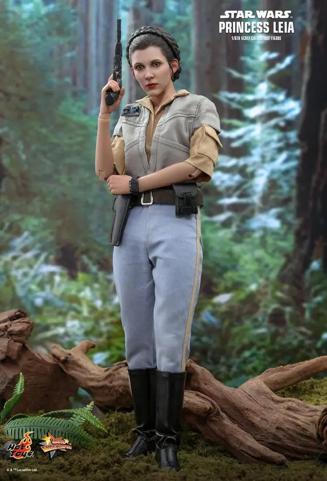 Alt view image 3 of 5 - Figure Hot Toys MMS549 - Star Wars : Return Of The Jedi - Princess Leia
