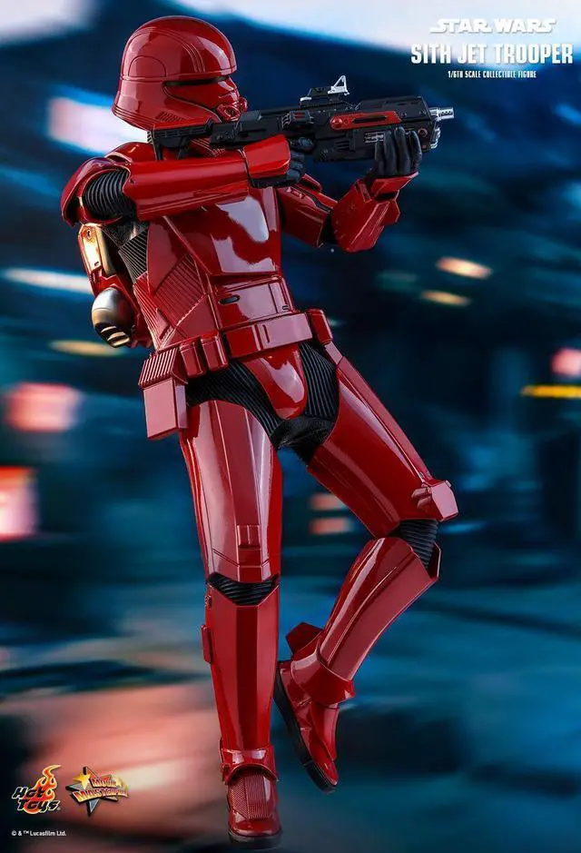 Alt view image 3 of 5 - Figure Hot Toys MMS562 -Star Wars : The Rise Of Skywalker - Sith Jet Trooper
