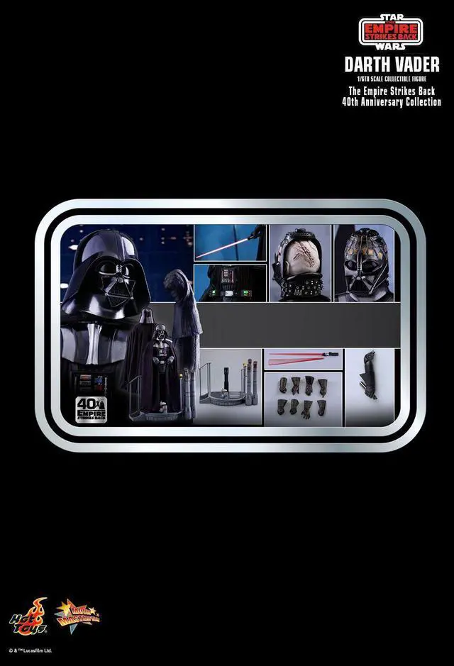 Alt view image 2 of 5 - Figure Hot Toys MMS572 - Star Wars 5 : The Empire Strikes Back - Darth Vader
