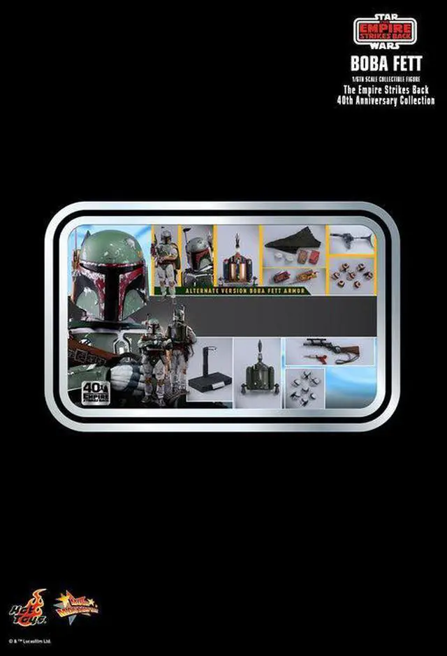 Alt view image 2 of 4 - Figure Hot Toys MMS574 -  Star Wars 5 : The Empire Strikes Back - Boba Fett