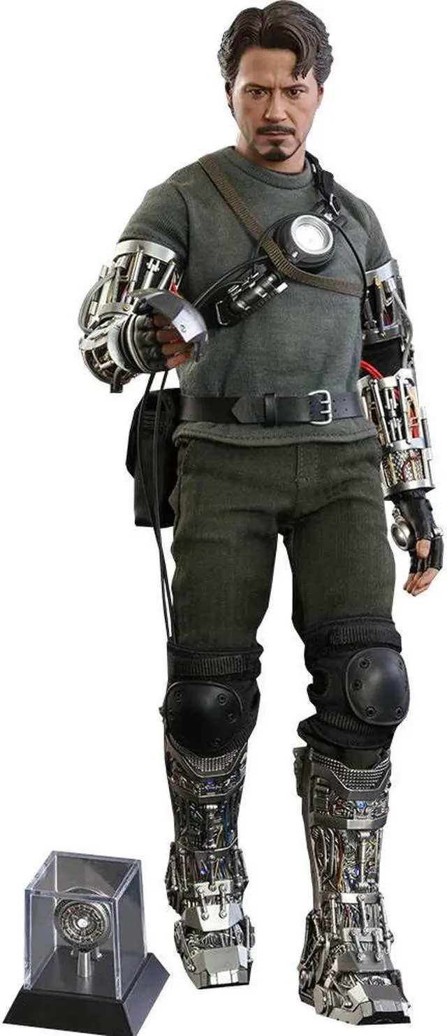 Main image of Figure Hot Toys MMS581 - Marvel Comics - Iron Man - Tony Stark Mech Test Deluxe Version