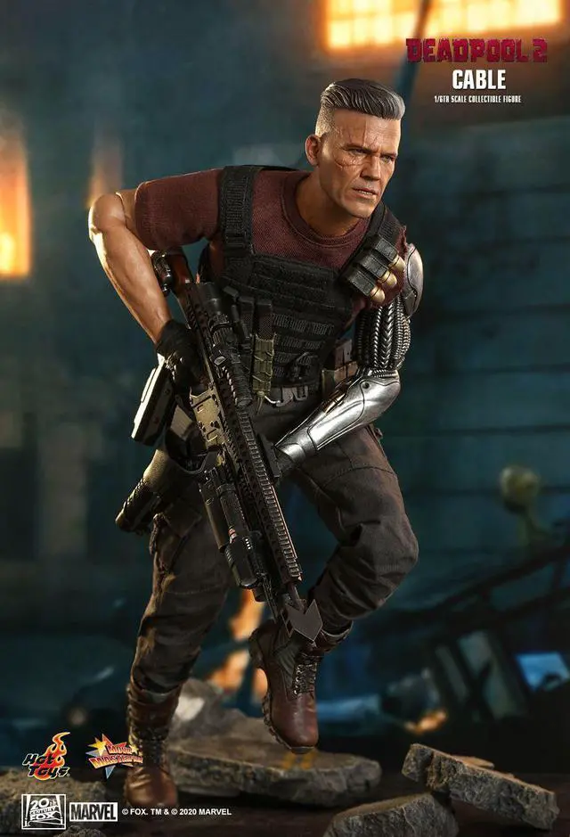 Alt view image 3 of 5 - Figure Hot Toys MMS583 - Marvel Comics - Deadpool 2 - Cable Standard Version