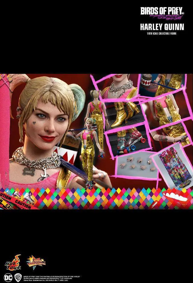 Alt view image 2 of 5 - Figure Hot Toys MMS565 - DC Comics - Birds Of Prey - Harley Quinn