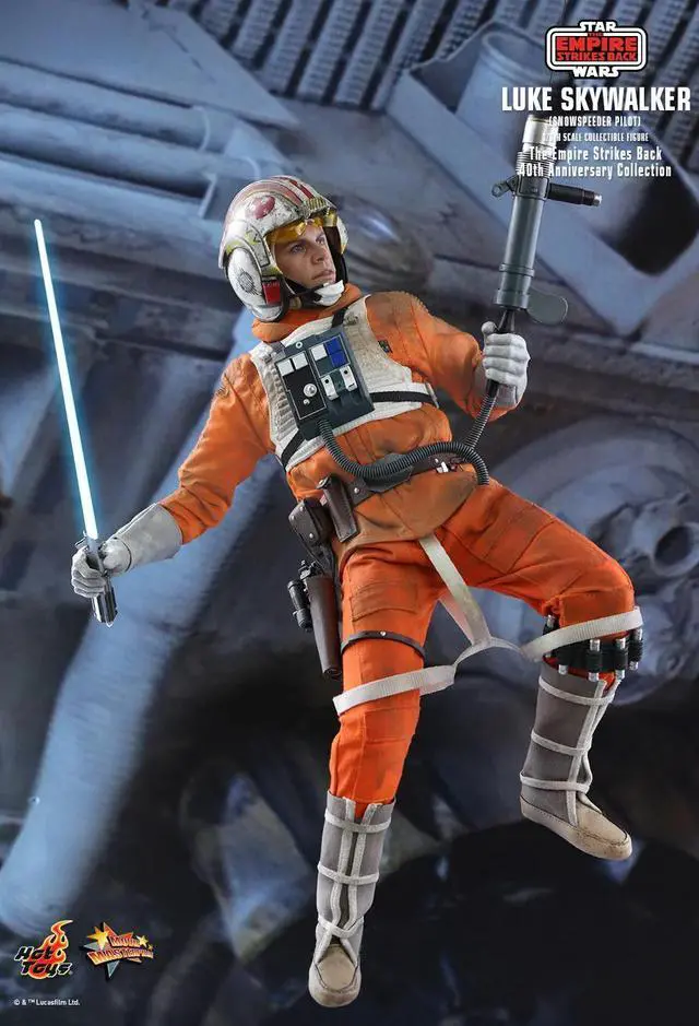 Alt view image 3 of 5 - Figure Hot Toys MMS585 - Star Wars 5 : The Empire Strikes Back - Luke Skywalker SnowSpeeder Pilot Suit Version