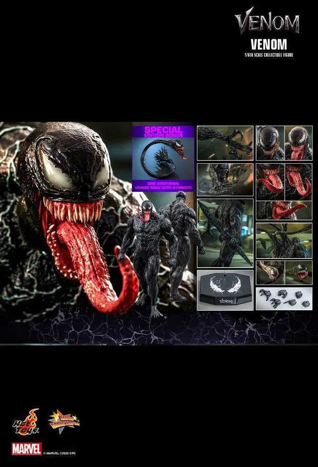 Alt view image 2 of 5 - Figure Hot Toys MMS590D - Marvel Comics - Venom Deluxe Version