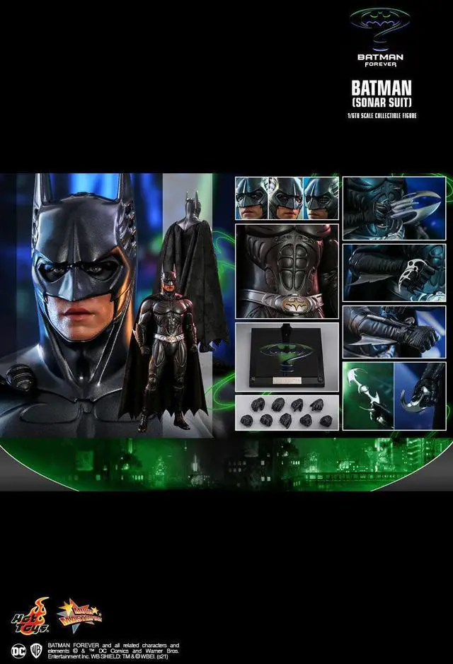 Alt view image 2 of 5 - Figure Hot Toys MMS593 - DC Comics - Batman Forever - Batman Sonar Suit