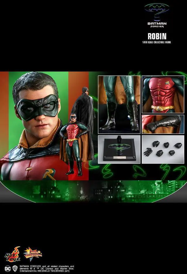 Alt view image 2 of 5 - Figure Hot Toys MMS594 - DC Comics - Batman Forever - Robin