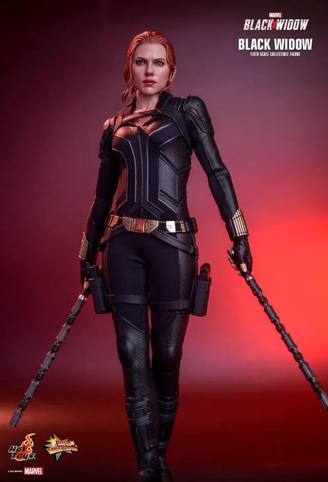 Alt view image 4 of 5 - Figure Hot Toys MMS603D - Marvel Comics - Black Widow - Black Widow Deluxe Version