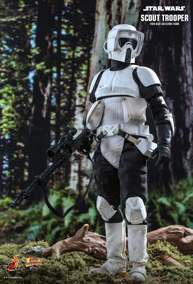 Alt view image 4 of 5 - Figure Hot Toys MMS611 - Star Wars : Return Of The Jedi - Scout Trooper