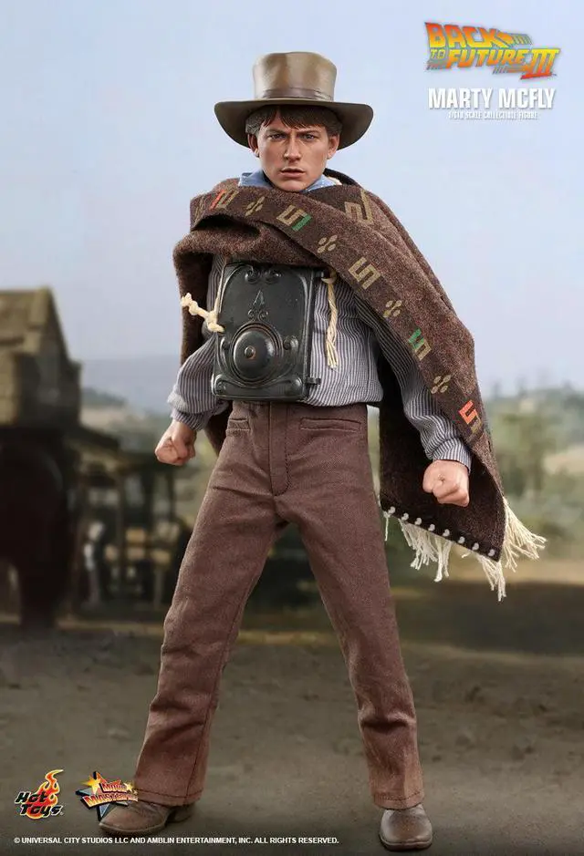 Alt view image 3 of 5 - Figure Hot Toys MMS616 - Back To The Future Part 3 - Marty Mcfly