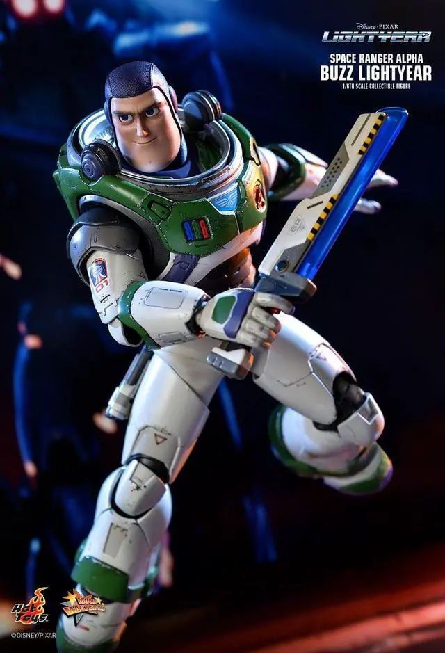 Alt view image 3 of 5 - Figure Hot Toys MMS634 - Disney Pixar - Lightyear - Space Ranger Alpha Buzz Lightyear Standard Version