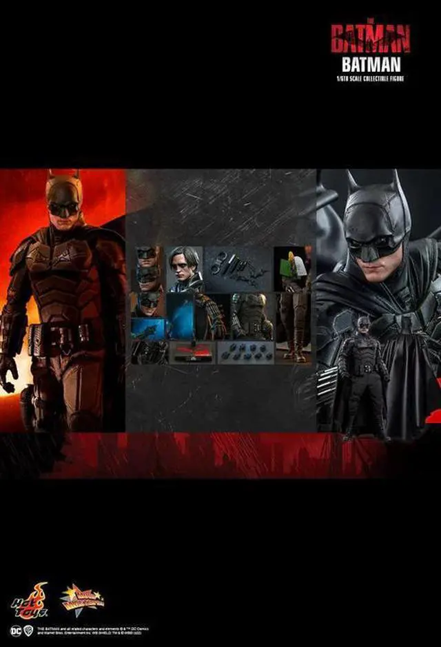 Alt view image 2 of 5 - Figure Hot Toys MMS638 - DC Comics - The Batman - Batman Standard Version