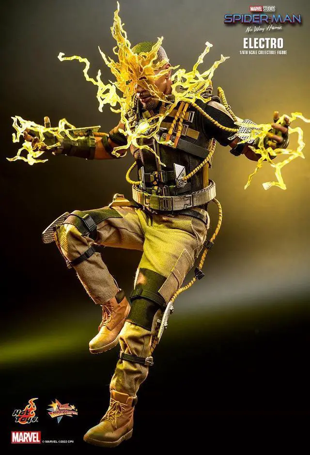 Alt view image 3 of 5 - Figure Hot Toys MMS644 - Marvel Comics - Spider Man : No Way Home - Electro