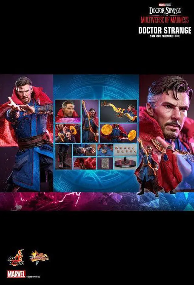 Alt view image 2 of 5 - Figure Hot Toys MMS645 - Marvel Comics - Doctor Strange In The Multiverser Of Madness - Doctor Strange