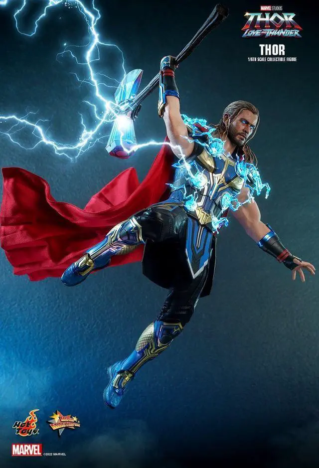 Alt view image 3 of 5 - Figure Hot Toys MMS655 - Marvel Comics - Thor : Love And Thunder - Thor Standard Version