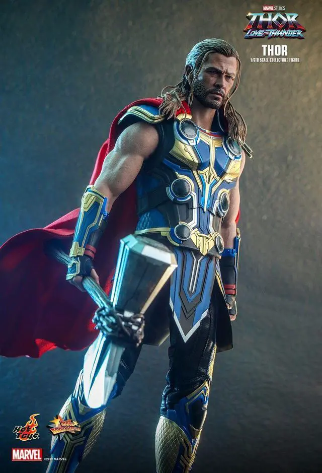 Alt view image 4 of 5 - Figure Hot Toys MMS655 - Marvel Comics - Thor : Love And Thunder - Thor Standard Version