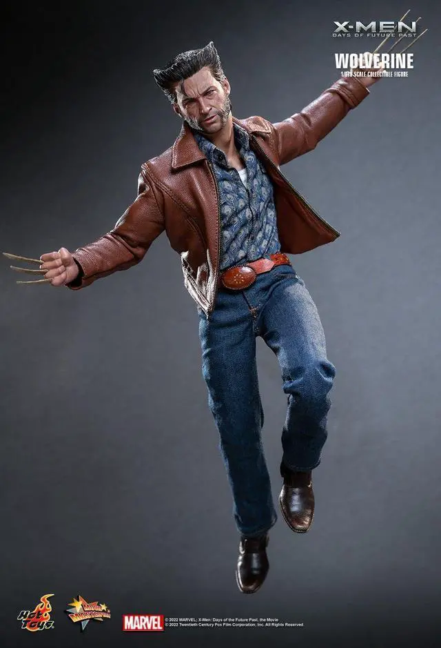 Alt view image 4 of 5 - Figure Hot Toys MMS659D - Marvel Comics -X-Men : Days Of The Future Past - Wolverine 1973 Suit Deluxe Version