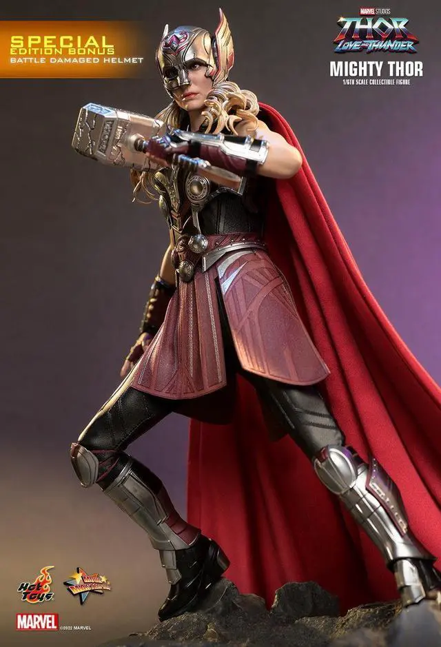Alt view image 3 of 5 - Figure Hot Toys MMS663 - Marvel Comics - Thor : Love And Thunder - Mighty Thor