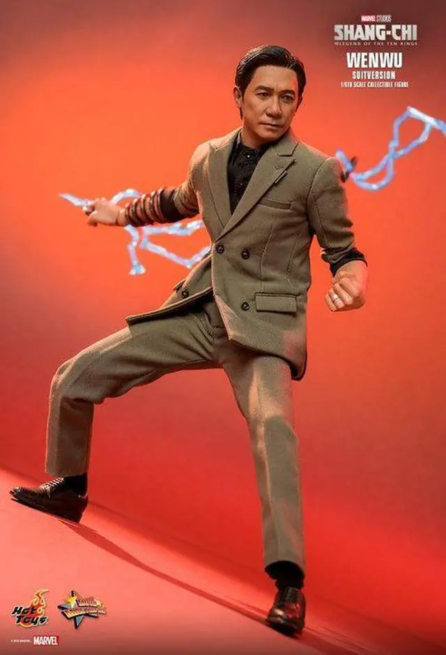 Alt view image 3 of 5 - Figura Hot Toys MMS670 - Marvel Comics - Shang Chi & the Legend Of The Ten Rings - Wenwu Suit Version
