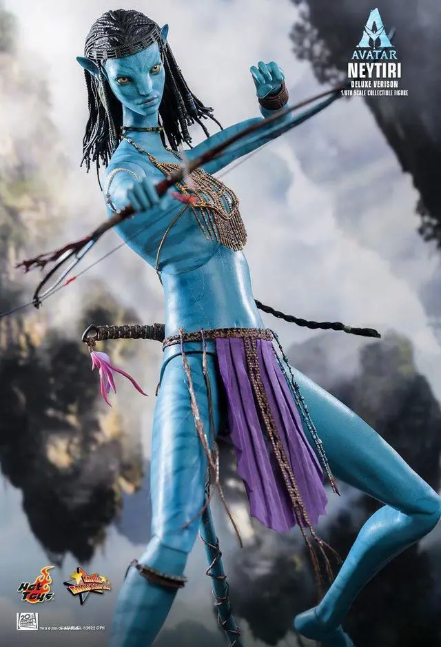 Alt view image 3 of 5 - Figure Hot Toys MMS686 - Avatar 2 : The Way Of Water - Neytiri Deluxe Version