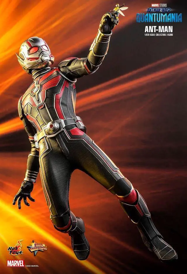 Alt view image 3 of 5 - Figure Hot Toys MMS690 - Marvel Comics - Ant Man & The Wasp : Quantumania - Ant Man