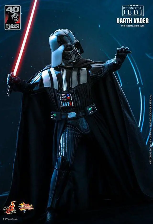 Alt view image 3 of 5 - Figure Hot Toys MMS699 - Star Wars VI : Return Of The Jedi - Darth Vader Standard Version