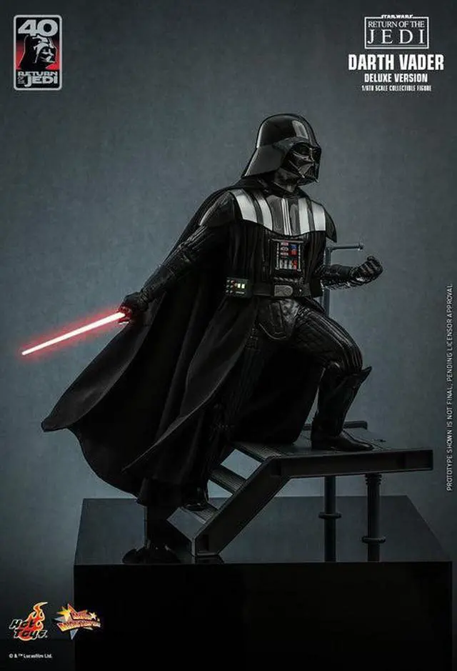 Alt view image 3 of 5 - Figure Hot Toys MMS700 - Star Wars VI : Return Of The Jedi - Darth Vader Deluxe Version