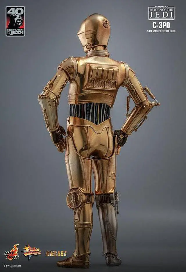 Alt view image 4 of 5 - Figure Hot Toys MMS701 - Star Wars VI : Return Of The Jedi - C-3PO