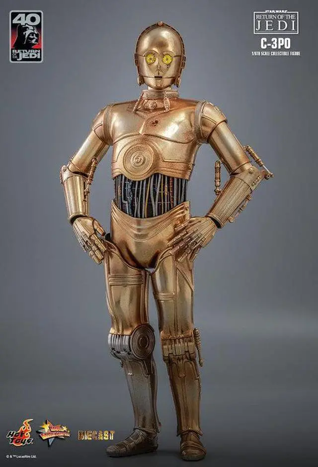 Alt view image 3 of 5 - Figure Hot Toys MMS701 - Star Wars VI : Return Of The Jedi - C-3PO