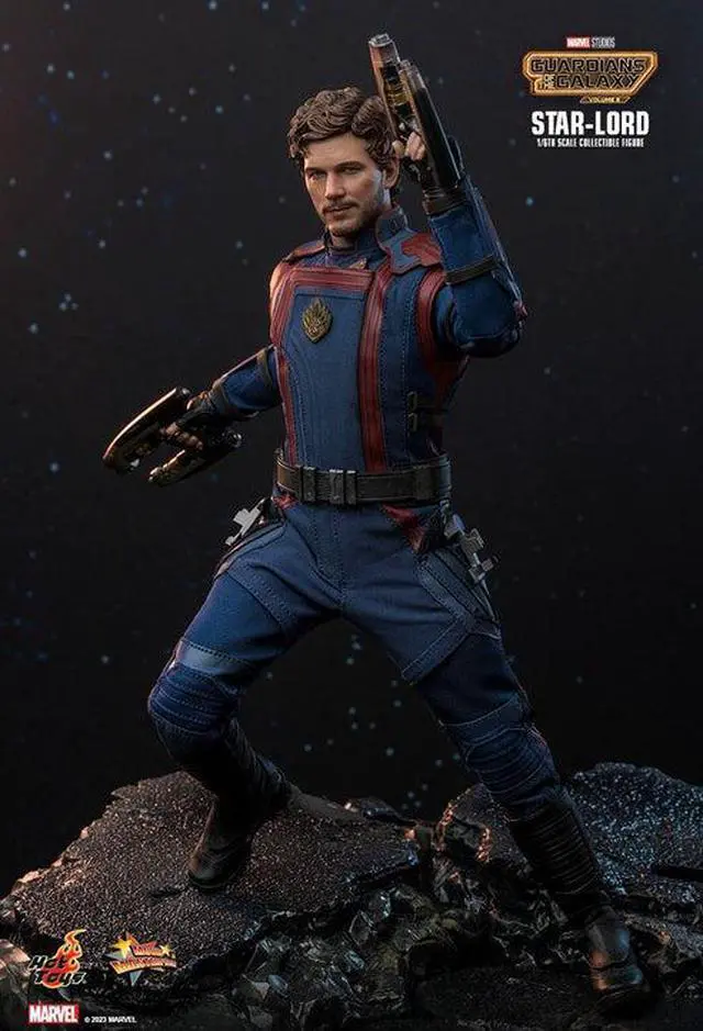 Alt view image 3 of 5 - Figure Hot Toys MMS709 - Marvel Comics - Guardians Of The Galaxy Vol.3 - Star Lord