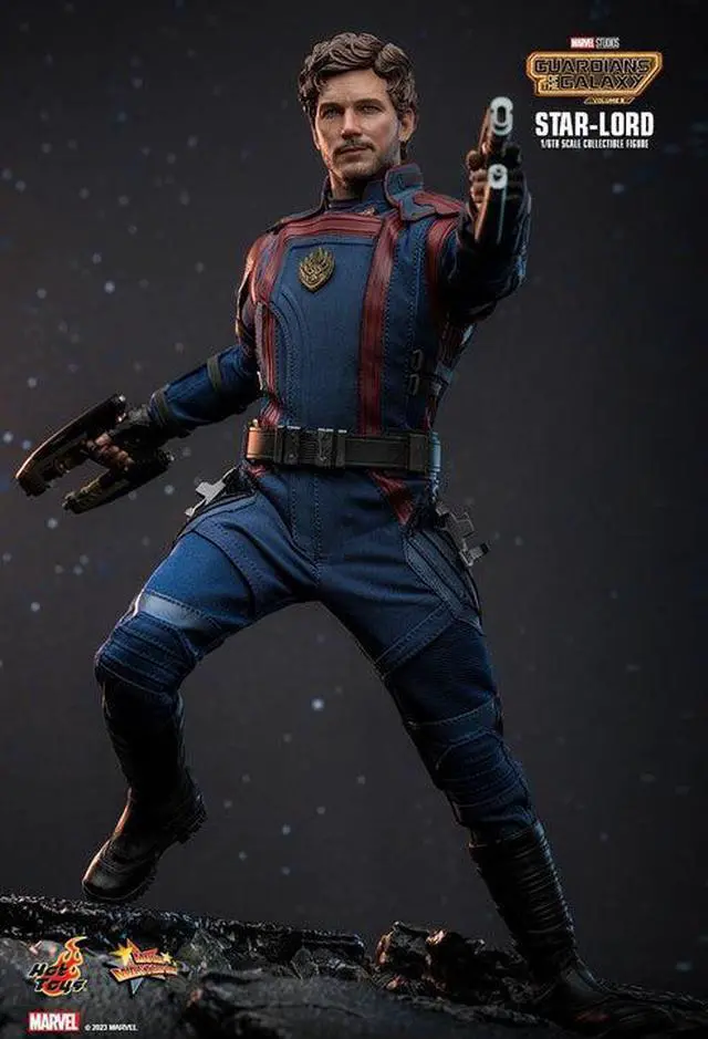 Alt view image 4 of 5 - Figure Hot Toys MMS709 - Marvel Comics - Guardians Of The Galaxy Vol.3 - Star Lord