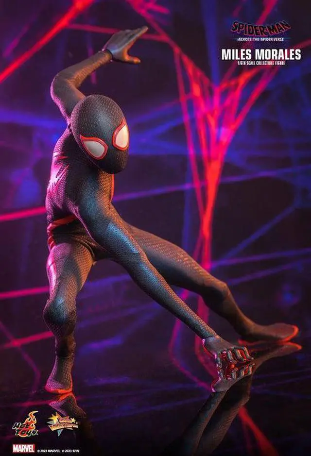 Alt view image 4 of 5 - Figure Hot Toys MMS710 - Marvel Comics - Spider Man : Across The Spider Verse - Miles Morales