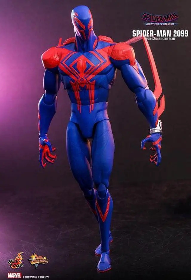 Alt view image 3 of 5 - Figure Hot Toys MMS711 - Marvel Comics - Spider Man : Across The Spider Verse - Spider Man 2099