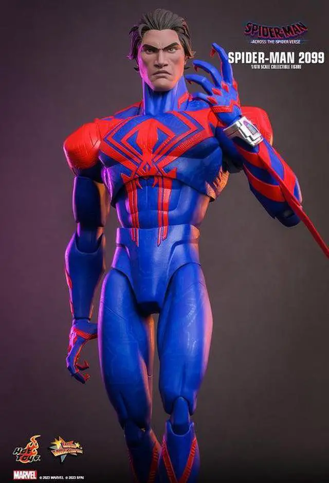 Alt view image 4 of 5 - Figure Hot Toys MMS711 - Marvel Comics - Spider Man : Across The Spider Verse - Spider Man 2099