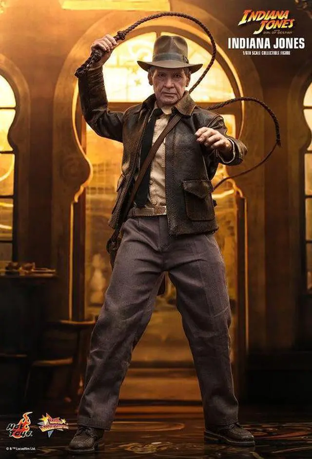 Alt view image 3 of 5 - Figure Hot Toys MMS716 - Indiana Jones & The Dial Of Destiny - Indiana Jones Standard Version