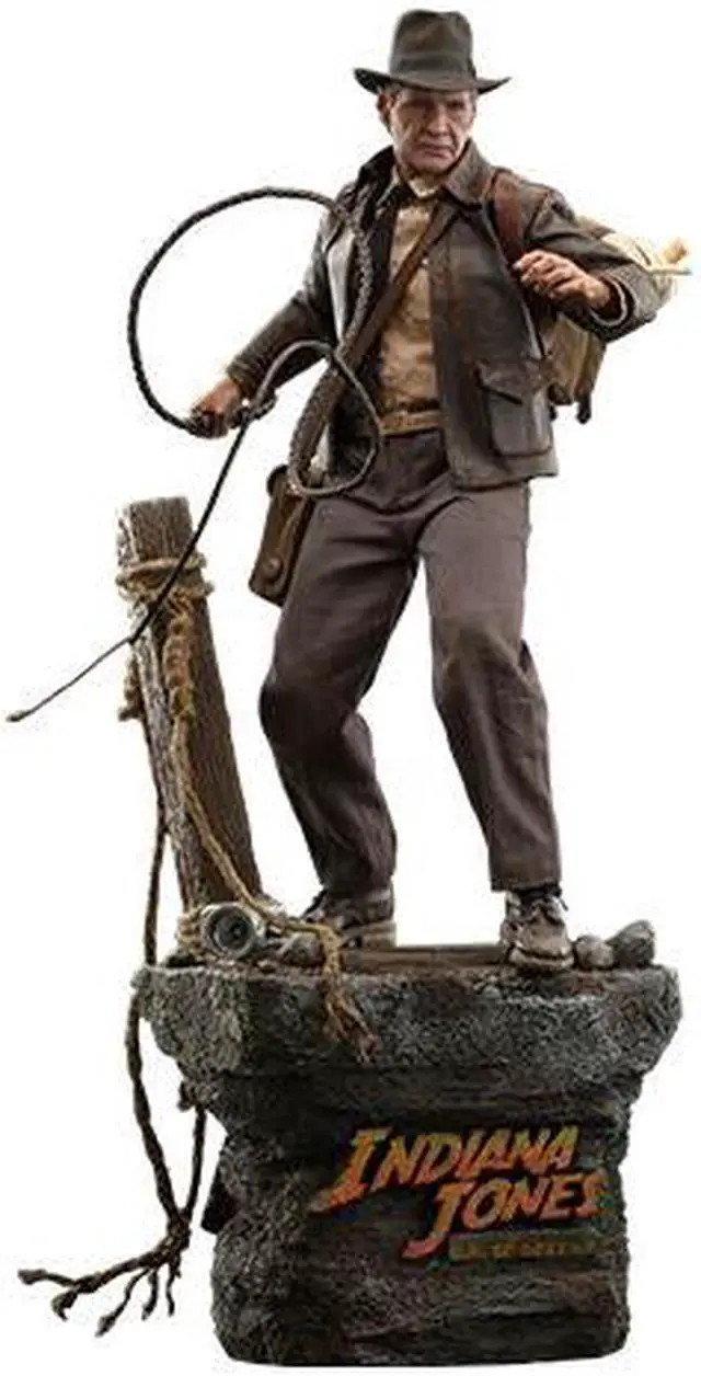 Main image of Figure Hot Toys MMS717 - Indiana Jones & The Dial Of Destiny - Indiana Jones Deluxe Version