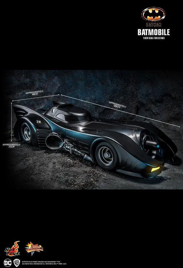 Alt view image 4 of 5 - Figure Hot Toys MMS694 - DC Comics - Batman 1989 - Batmobile
