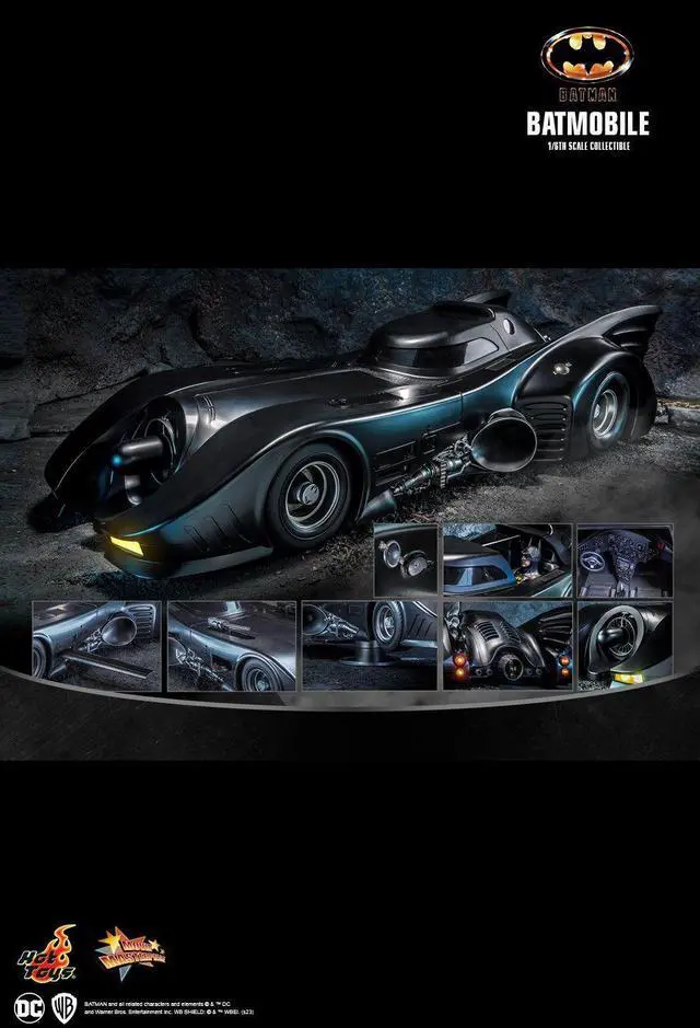 Alt view image 2 of 5 - Figure Hot Toys MMS694 - DC Comics - Batman 1989 - Batmobile